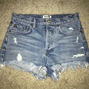 AGOLDE Parker vintage cut off short